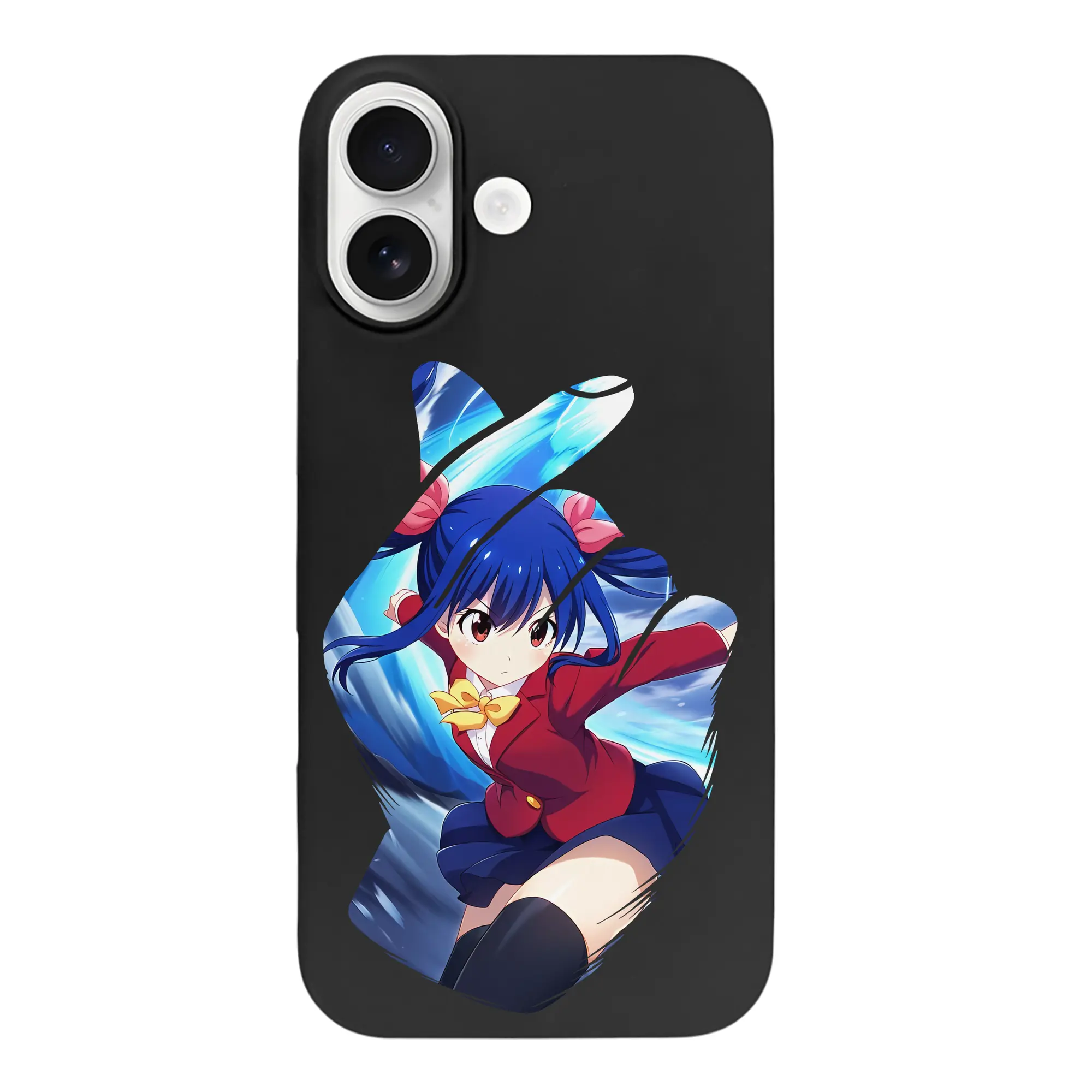 フェアリーテイル グッズ ウェンディ・マーベル - iPhone 17 シリーズ シリコンケース 薄型 耐衝撃 指紋防止 ソフトタッチカバー 精密フィット 傷防止 保護ケース iPhone 17/17 Air/17 Pro/17 Pro Max 対応